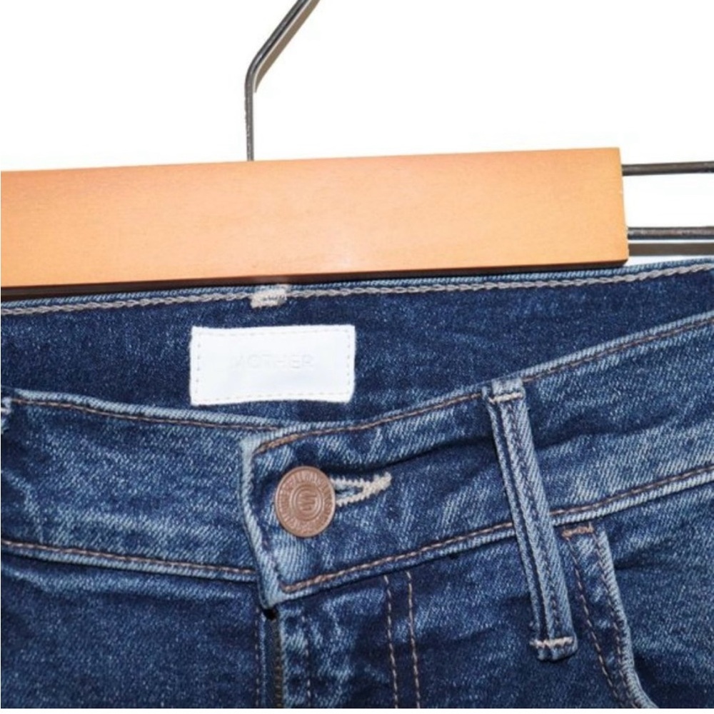 Mother The Hustler Two Step Ankle Fray Jeans - Picture 8 of 8